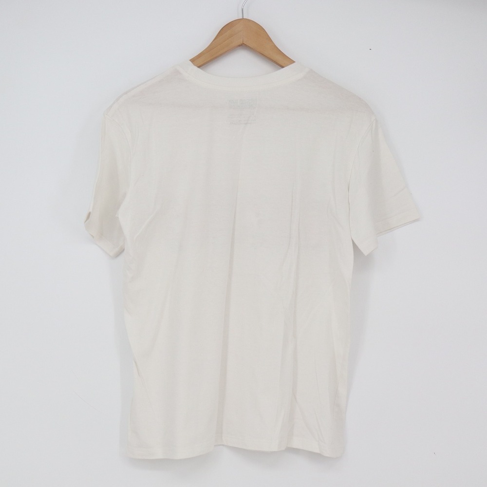 Peanuts T-Shirt Womens S Freeze Graphic Fall Leaves Off-White Snoopy Excellent - Picture 3 of 4